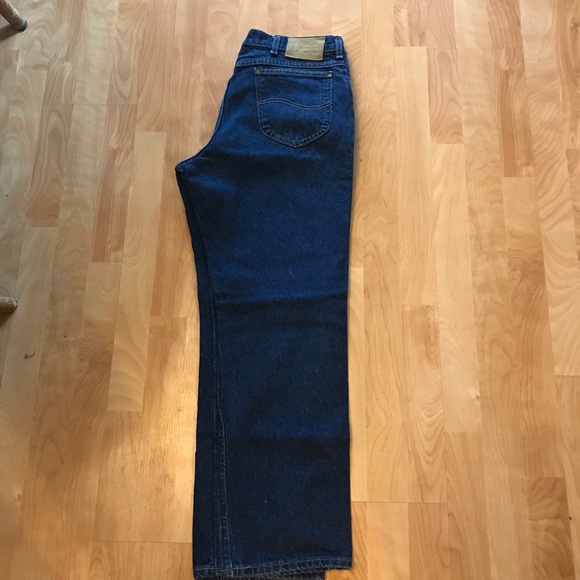 LEE indigo blue jeans 36 x 30 - Picture 3 of 6